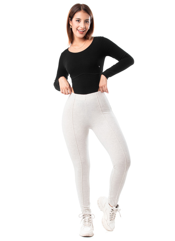 LEGGINS JERSEY FULL LYCRA MUJER FERRONY - 1