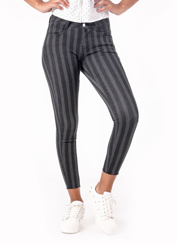 PANTALON CLASICO TAYLOR 9 DENIM STRETCH MUJER - 1