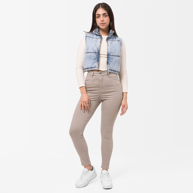 PANTALÓN MUJER SQUEEZE CLASICO DRILL STRETCH INGRID COLORS - 2