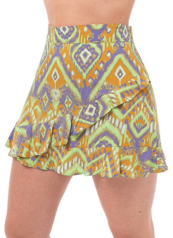 SHORT MUJER SQUEEZE MULTICOLOR ZIARHA CHALIS - 5