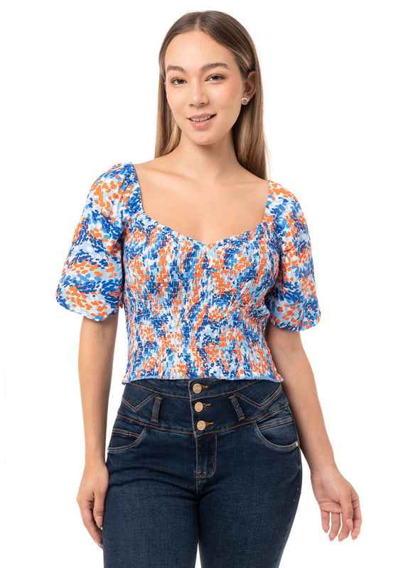 BLUSA MUJER SQUEEZE DULAMI MODA CHALIS - 1