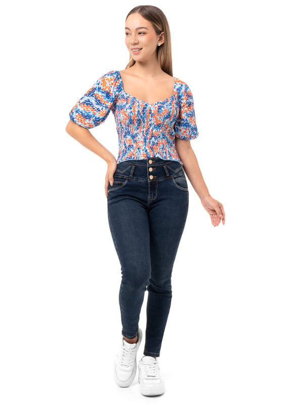 BLUSA MUJER SQUEEZE DULAMI MODA CHALIS - 2