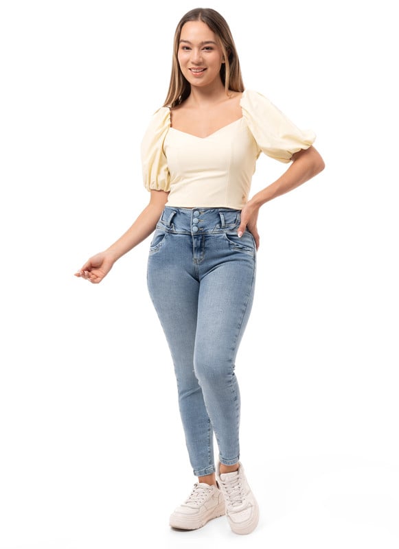 BLUSA POPELINA MUJER SQUEEZE YIPSI MODA - 2