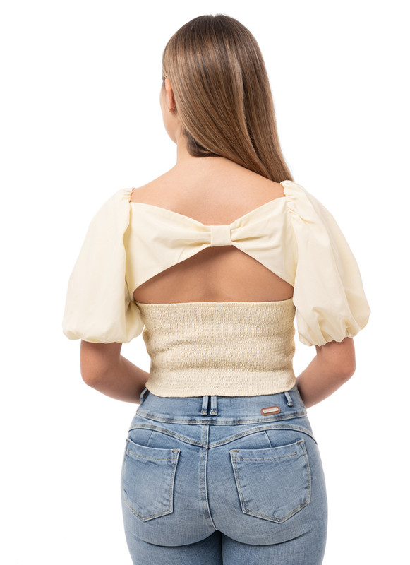 BLUSA POPELINA MUJER SQUEEZE YIPSI MODA - 3