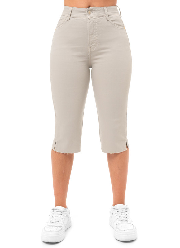 SNICKER CROPPED MUJER SQUEEZE YIRAH DRILL STRETCH - 2