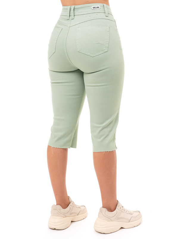 SNICKER CROPPED MUJER SQUEEZE YIRAH DRILL STRETCH - 4