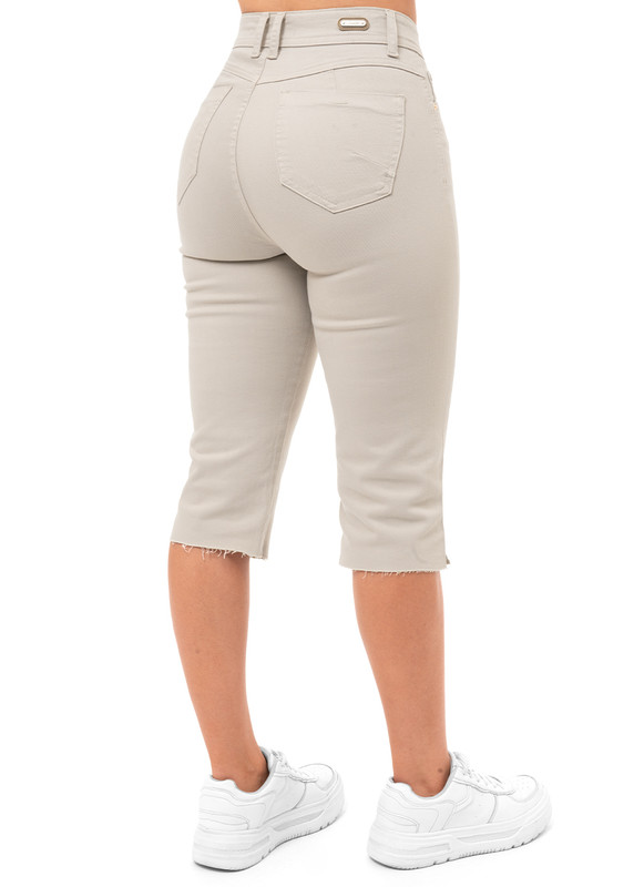SNICKER CROPPED MUJER SQUEEZE YIRAH DRILL STRETCH - 4
