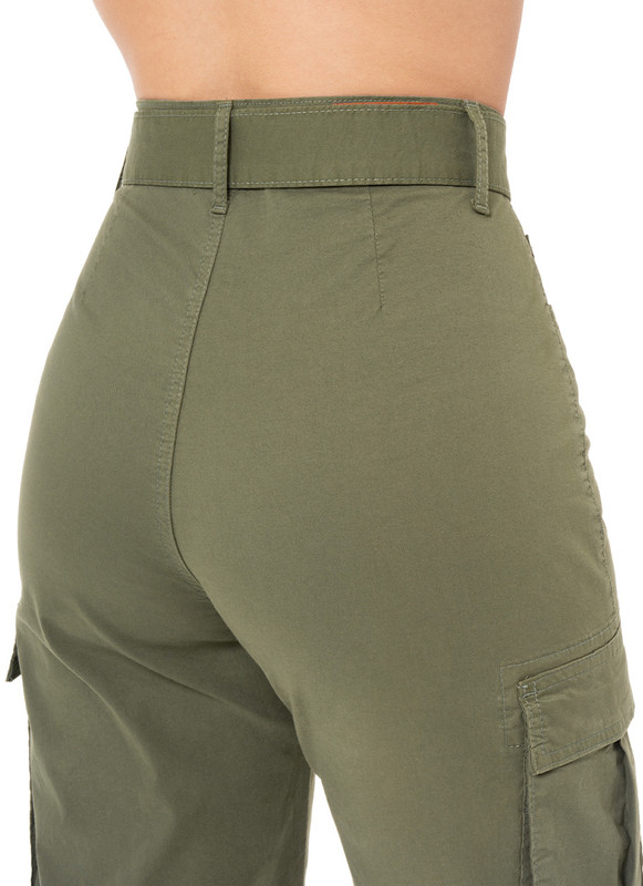 PANTALÓN MUJER SQUEEZE CARGO TAFETA HASINI - 6