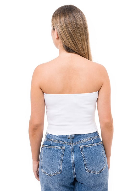 TOP MUJER SQUEEZE VRILLI-S STRAPLESS RIB LYCRADO - 3