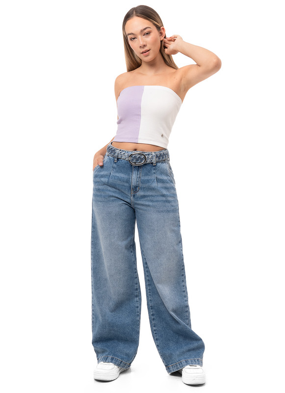 TOP MODA DANARIT-S RIB LYCRADO MUJER - 2