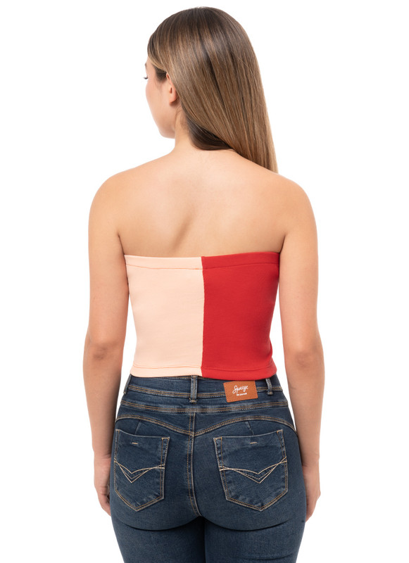 TOP MODA DANARIT-S RIB LYCRADO MUJER - 3