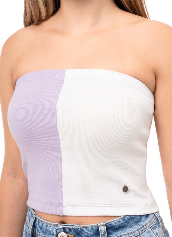 TOP MODA DANARIT-S RIB LYCRADO MUJER - 4
