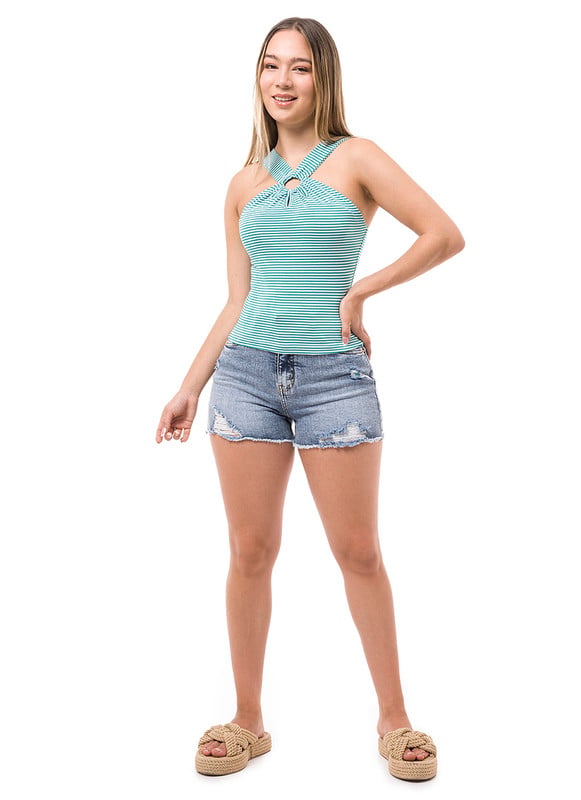 POLO MUJER SQUEEZE AYULI TIRAS JERSEY FULL LYCRA - 2