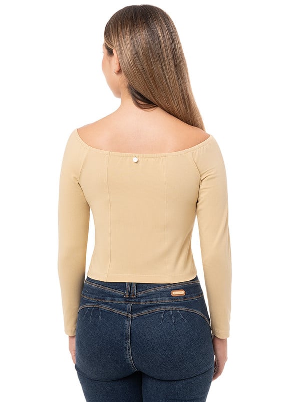 POLO MODA JERSEY FULL LYCRA MUJER LUNETTA - 3