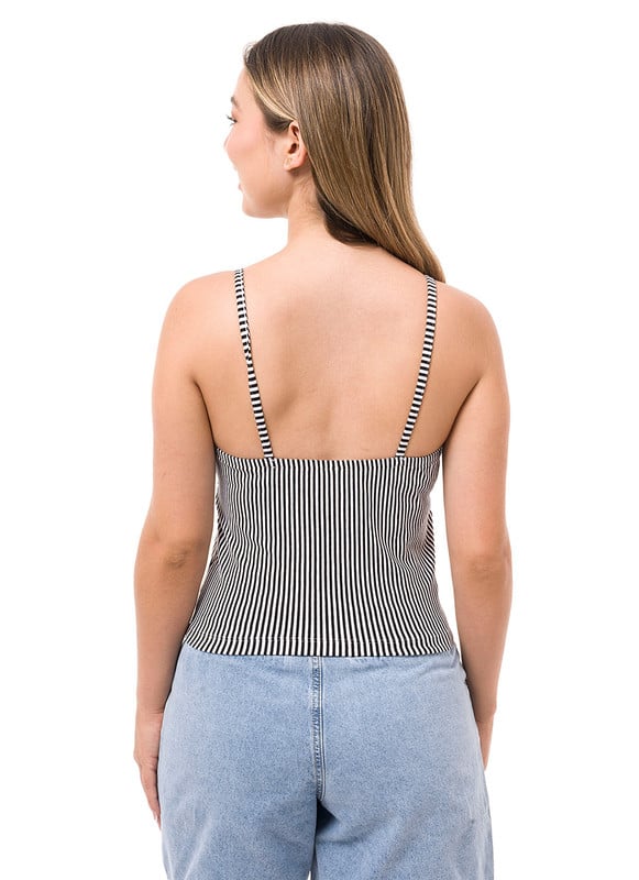 POLO MUJER SQUEEZE FLORR TIRAS JERSEY FULL LYCRA - 3