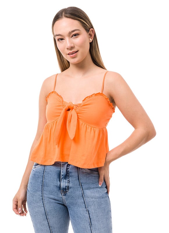 POLO MUJER SQUEEZE LIBENA TIRAS JERSEY - 1