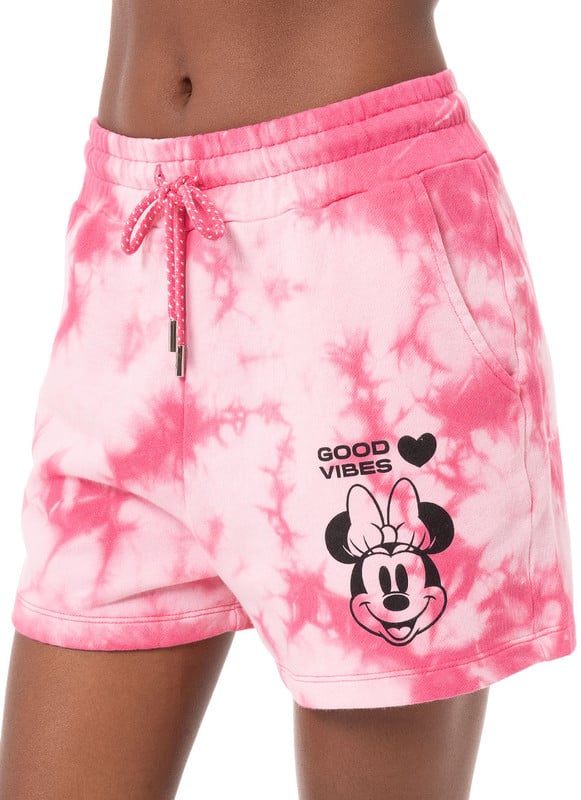 SHORT MUJER SQUEEZE ROJO AIDHA-DISNEY FRENCH TERRY - 5
