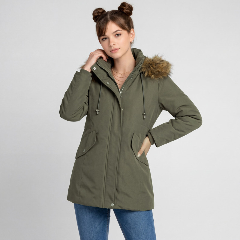 CASACA MUJER SQUEEZE AERIN TAFETA - 1