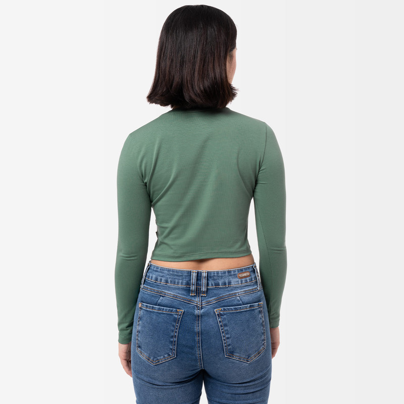 POLO MUJER SQUEEZE LOARA 3 CROPP JERSEY FULL LYCRA - 3