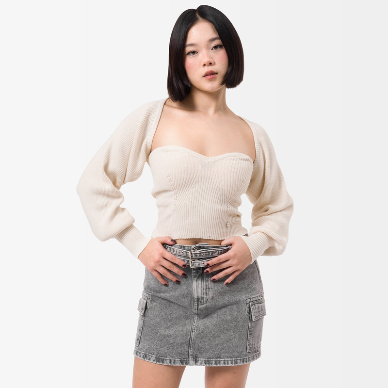 CHOMPA MUJER SQUEEZE MICHI 2P CONJUNTO 2 PIEZAS HILOS - 1