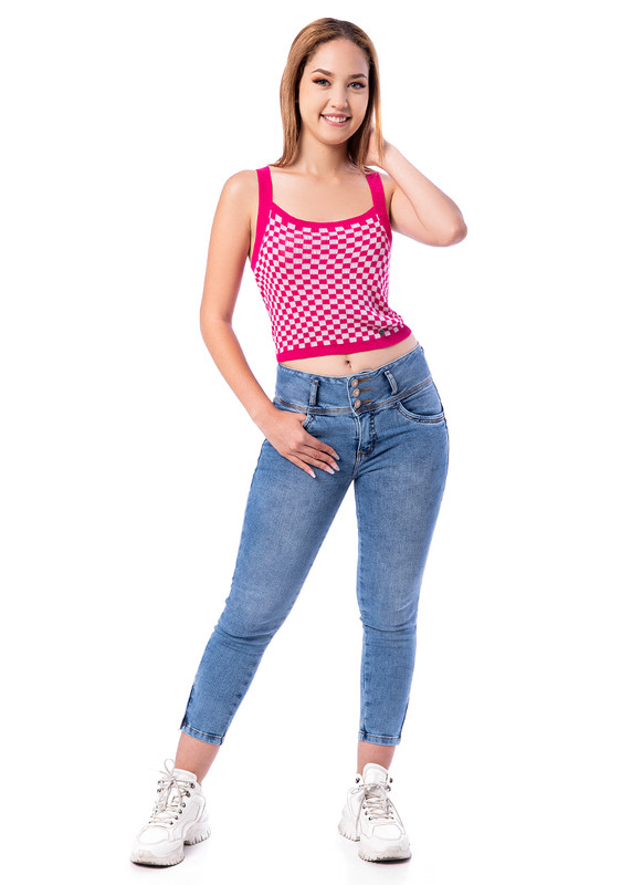 POLO MUJER SQUEEZE SYA TIRAS HILOS - 2