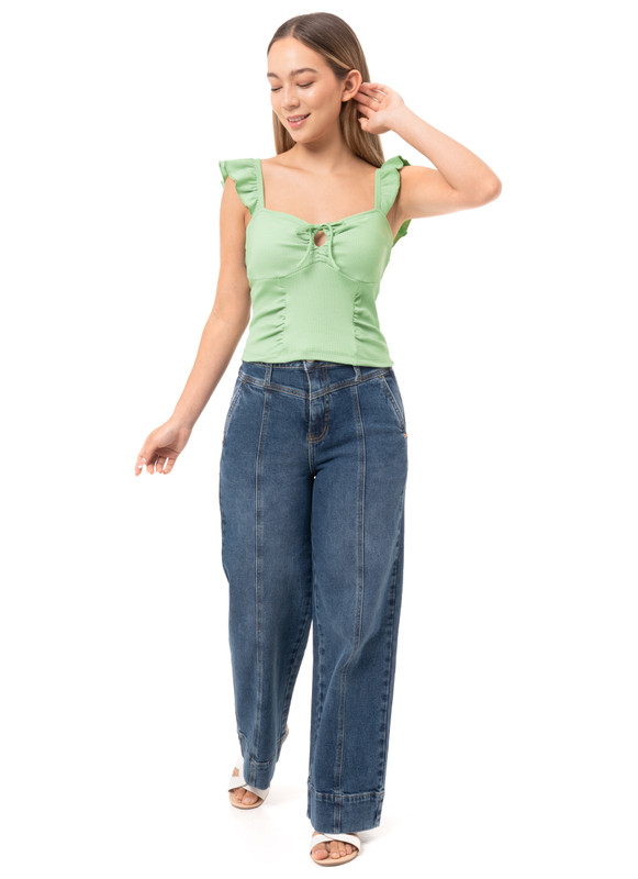 POLO MUJER SQUEEZE DEVIKA MODA RIB LYCRADO - 2