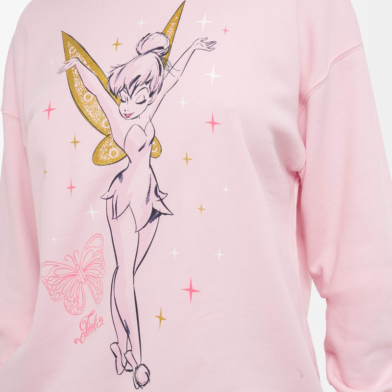 POLERA MUJER SQUEEZE ROSADO PAULINA-DISNEY FRENCH TERRY - 4