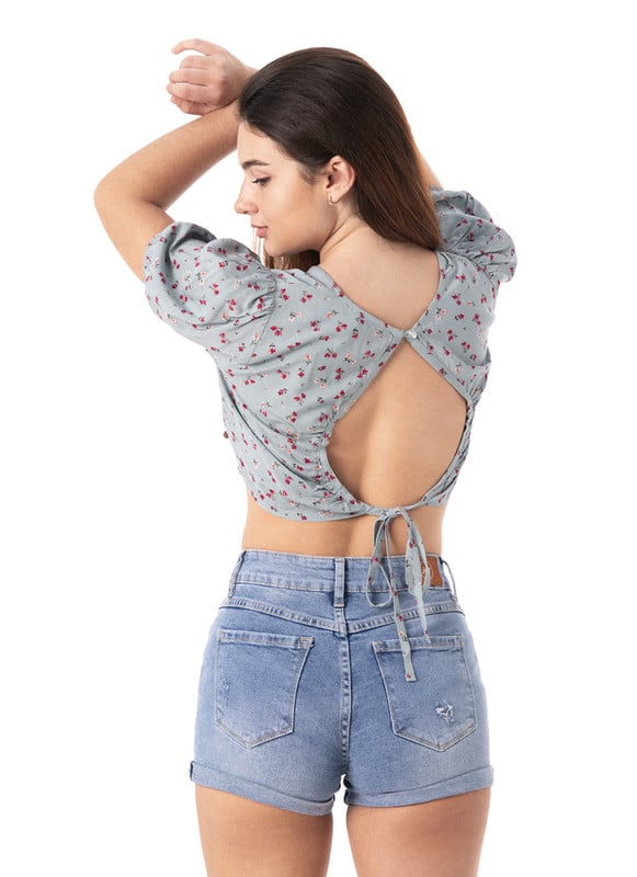 BLUSA MODA ZOUSHA POPELINA MUJER - 3