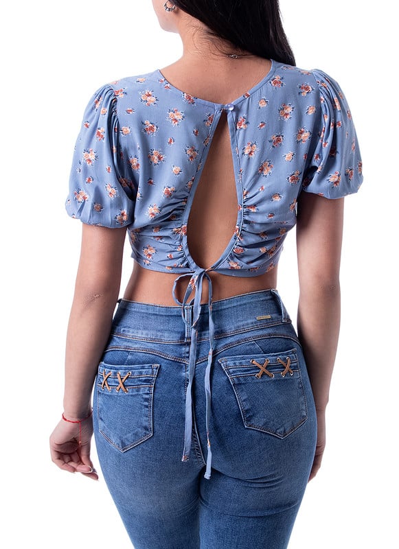 BLUSA MODA ZOUSHA POPELINA MUJER - 3