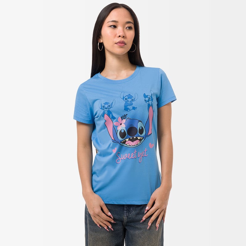 POLO MUJER SQUEEZE AZUL MODA JERSEY ELSANIA-DISNE - 1