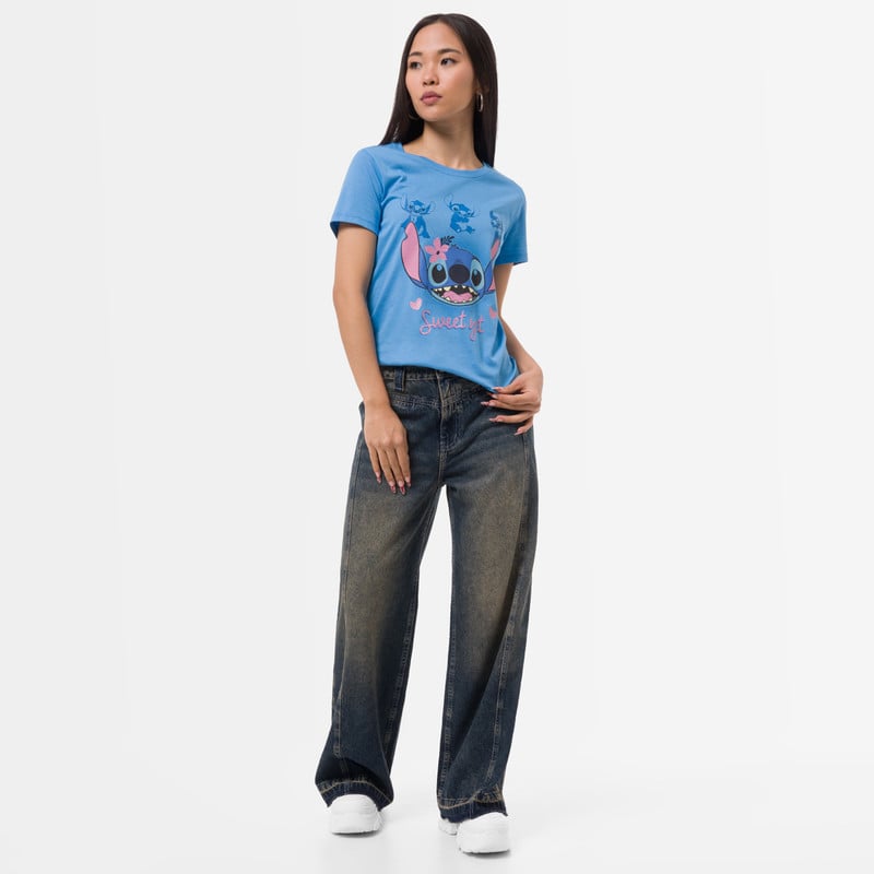 POLO MUJER SQUEEZE AZUL MODA JERSEY ELSANIA-DISNE - 2