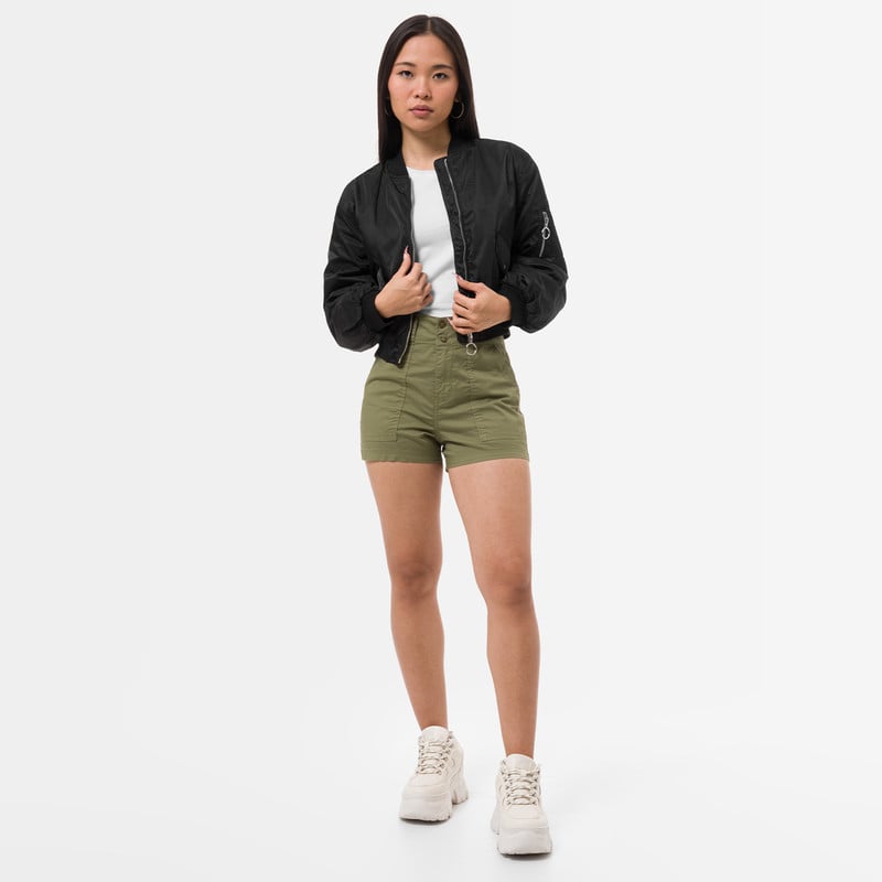 SHORT MUJER SQUEEZE SILTY TAFETA - 2