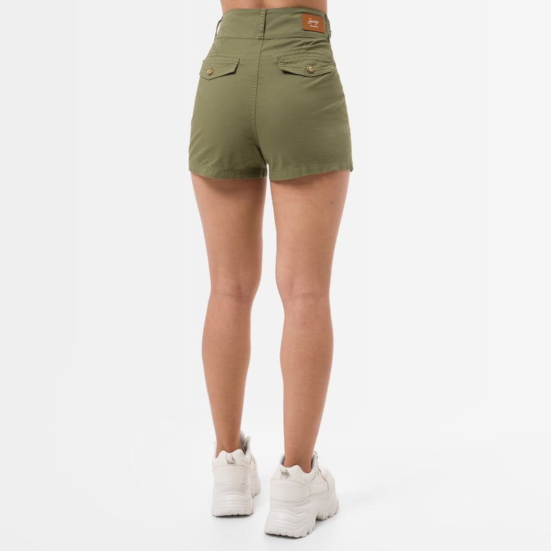 SHORT MUJER SQUEEZE SILTY TAFETA - 4