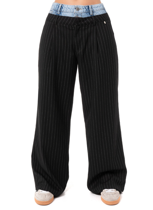 PANTALÓN MUJER SQUEEZE NEGRO SASTRE DALENI 2 - 2