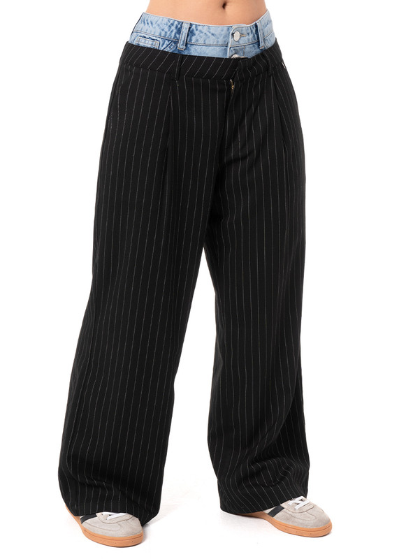 PANTALÓN MUJER SQUEEZE NEGRO SASTRE DALENI 2 - 3