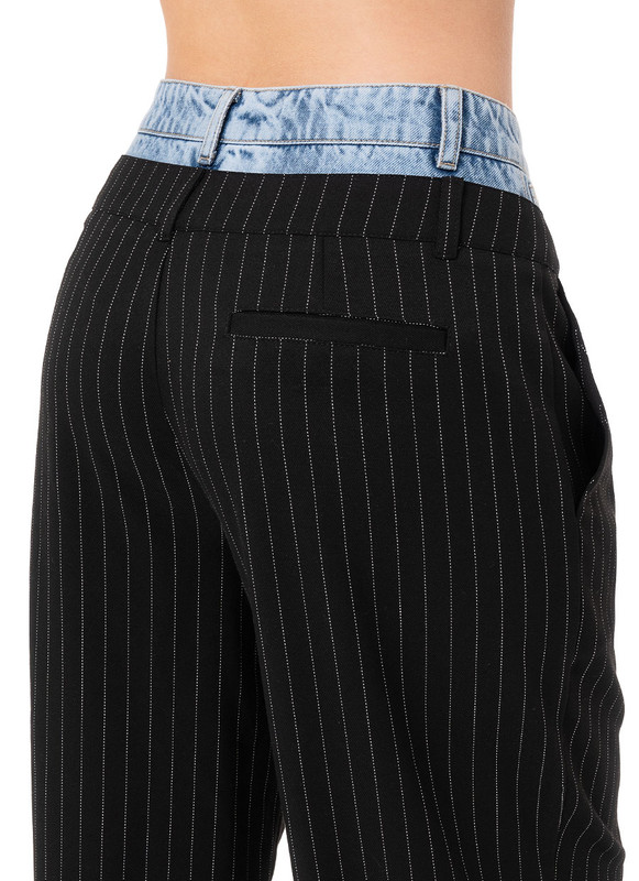 PANTALÓN MUJER SQUEEZE NEGRO SASTRE DALENI 2 - 6