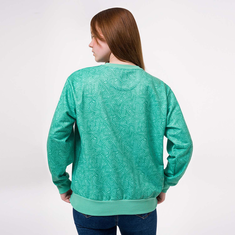 POLERA MUJER SQUEEZE MULTICOLOR FRENCH TERRY ELOWEN-LOONEY - 3