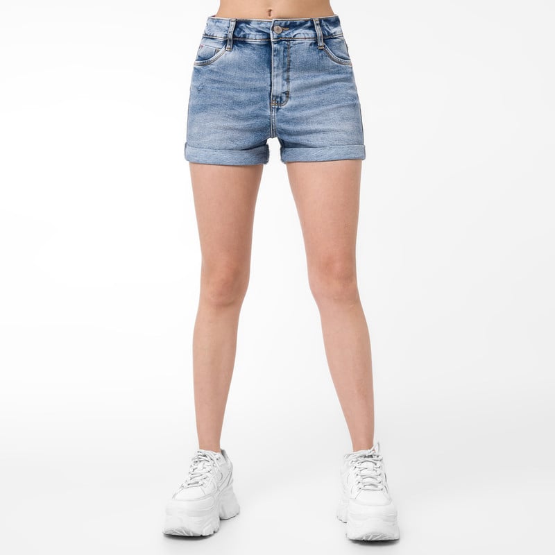 SHORT DENIM STRETCH MUJER HOLISA - 1