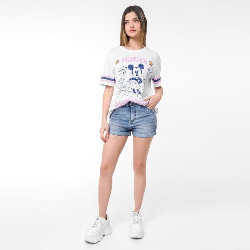 SHORT DENIM STRETCH MUJER HOLISA - 2