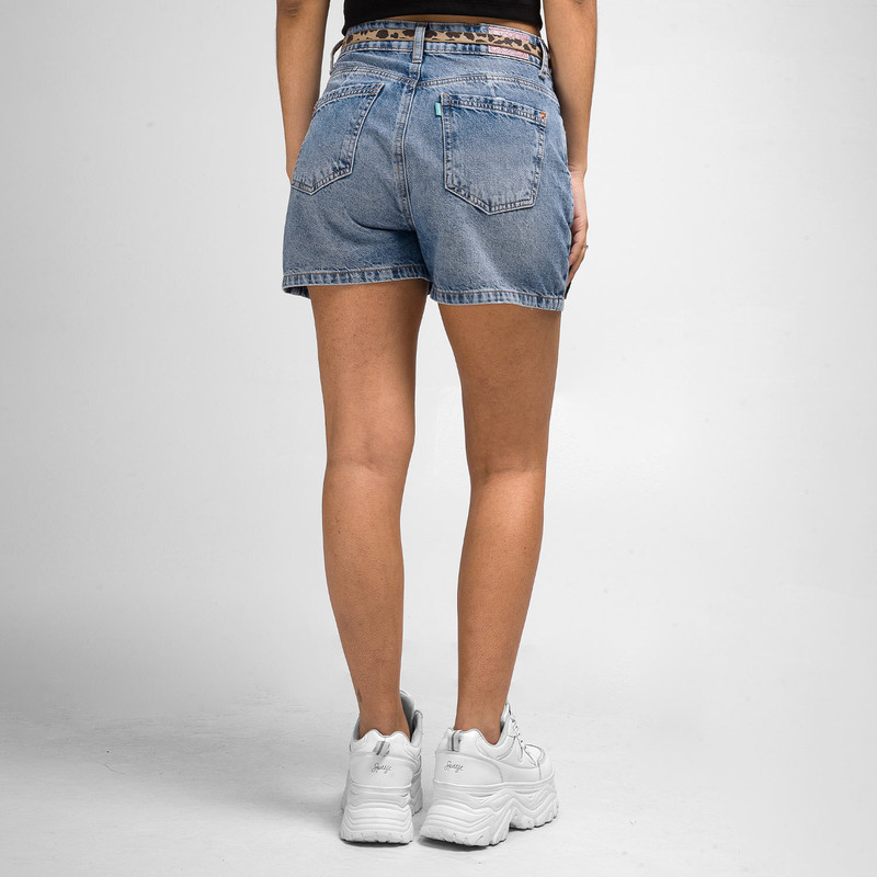 SHORT CLAPTI DENIM MUJER - 4