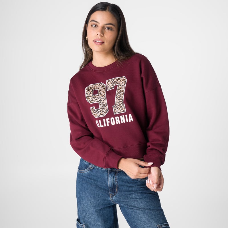 POLERA CUELLO REDONDO LUMEL FRANELA MUJER - 1