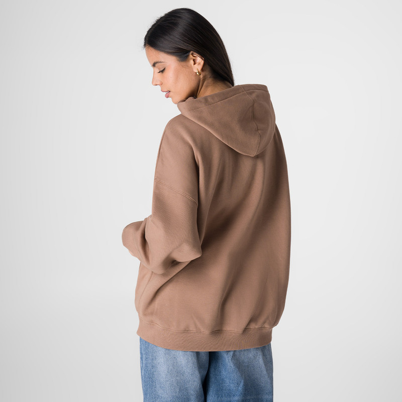 POLERA HOODIE HAINES FRANELA MUJER - 3