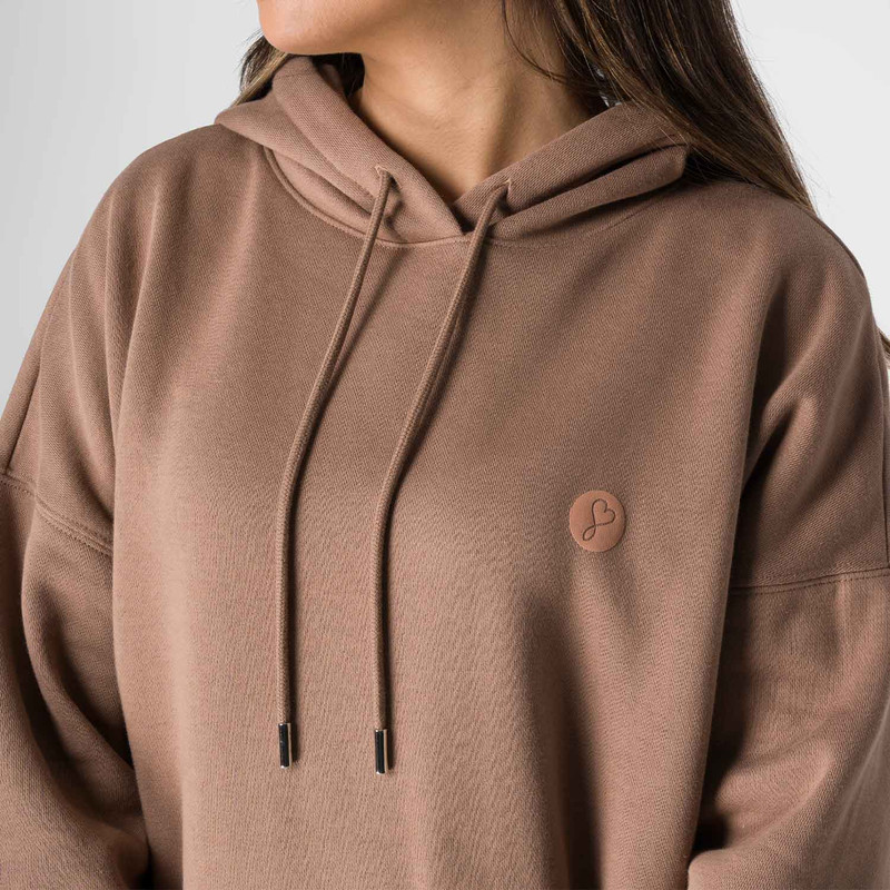 POLERA HOODIE HAINES FRANELA MUJER - 4