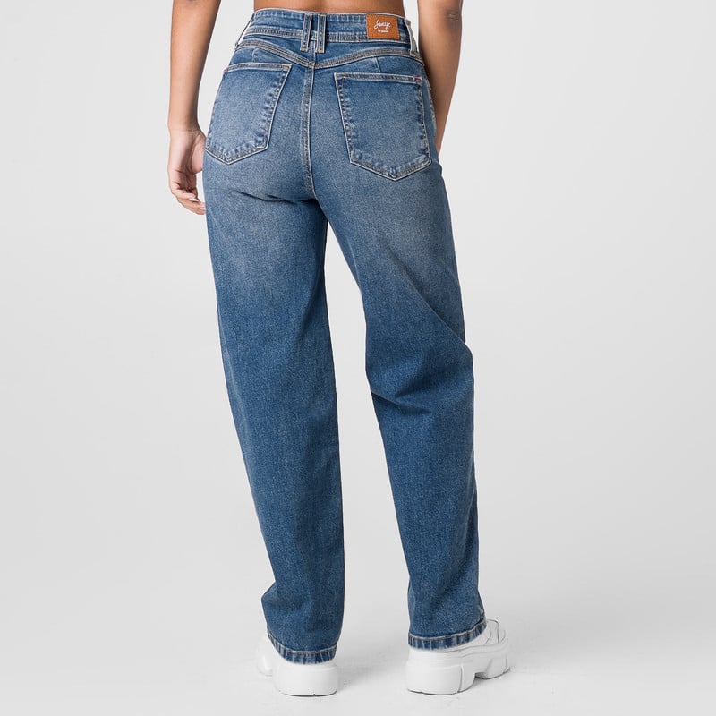 PANTALON DENIM STRETCH MUJER INIET COMFORT - 4