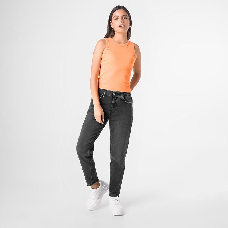 PANTALON MODA ENALI DENIM STRETCH MUJER - 2