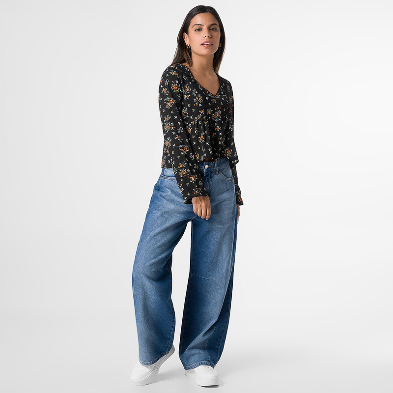 PANTALON DENIM MUJER CHANI - 2