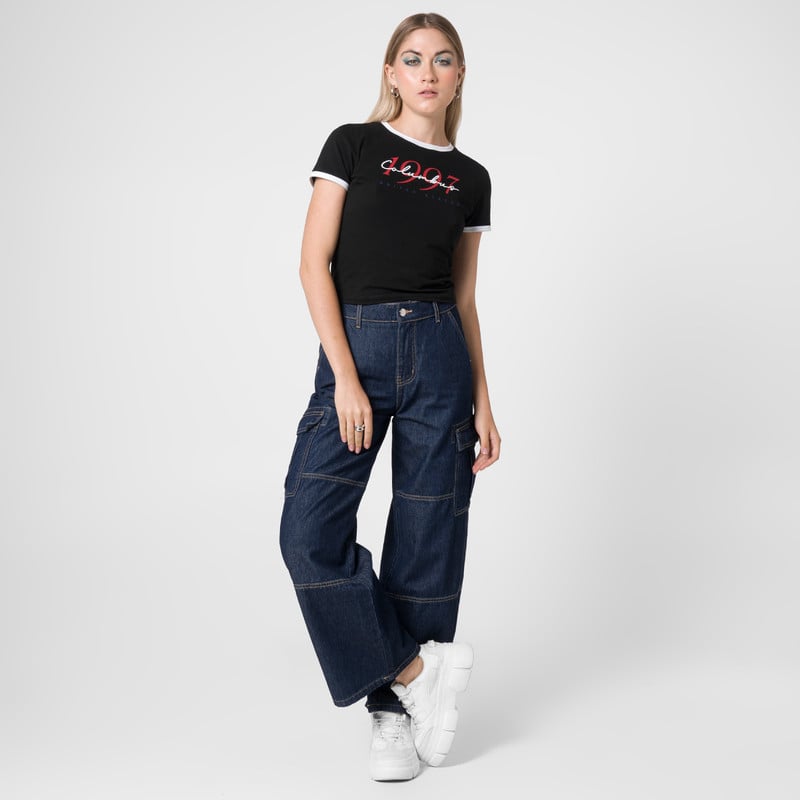 PANTALON DENIM MUJER AYSAN - 2