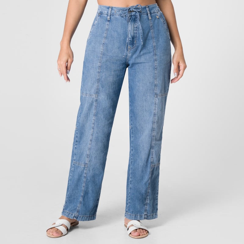 PANTALON DENIM MUJER MILKI - 1
