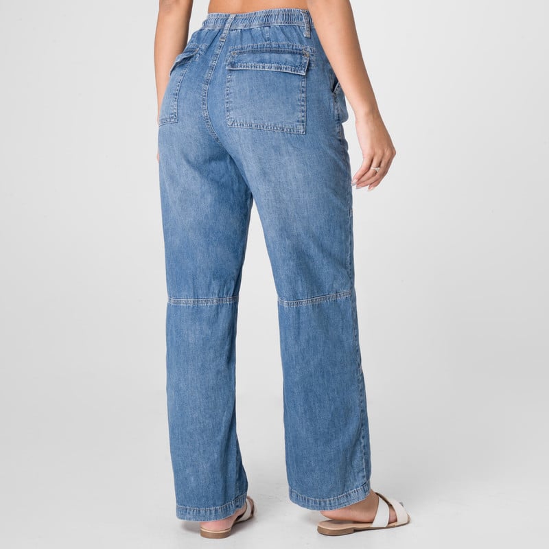 PANTALON DENIM MUJER MILKI - 4