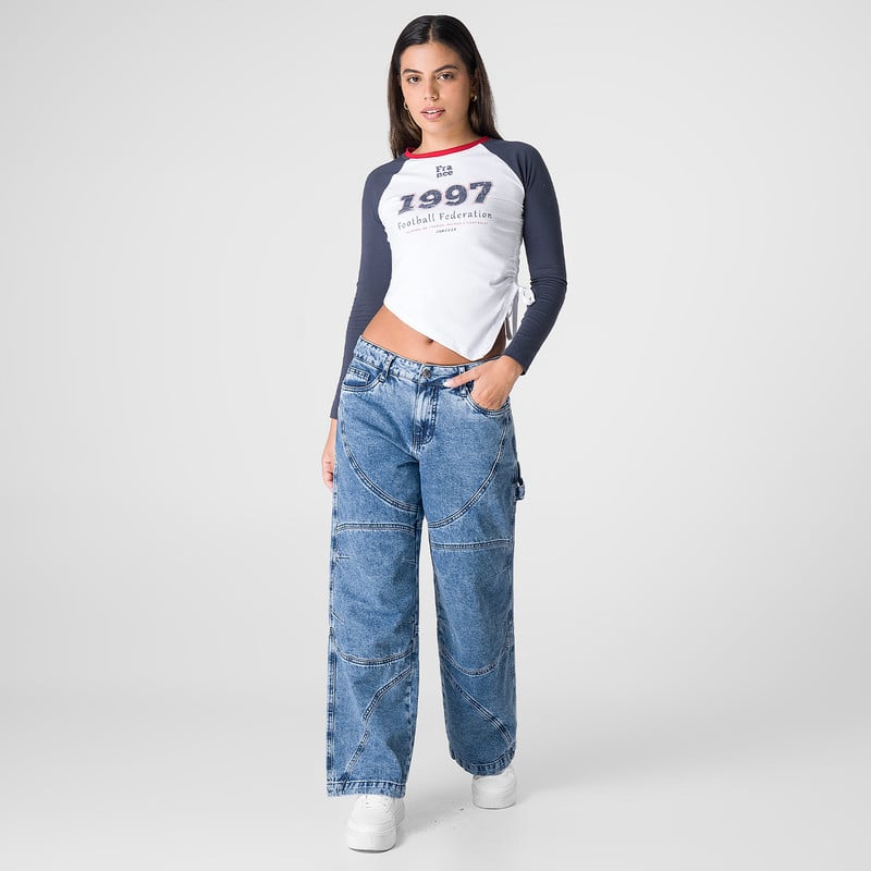 PANTALON MODA AYELL DENIM MUJER - 2